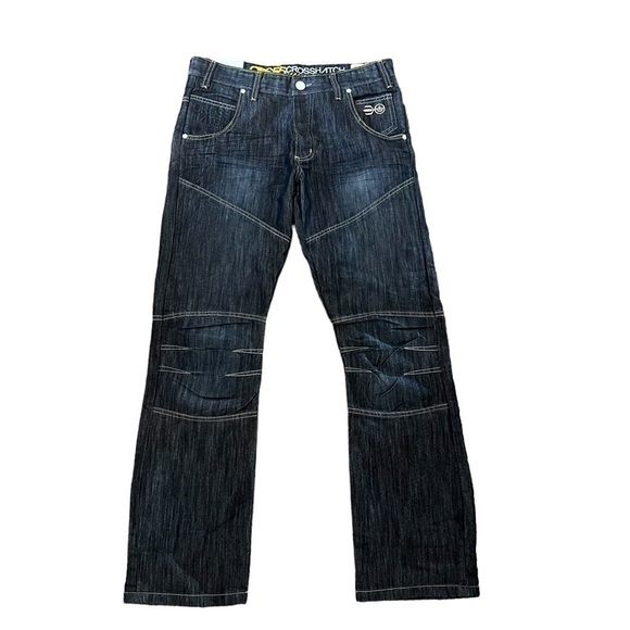 Crosshatch Men's Jeans Size 34 Regular Series 55 Forward Thinking Button Fly - Picture 1 of 9